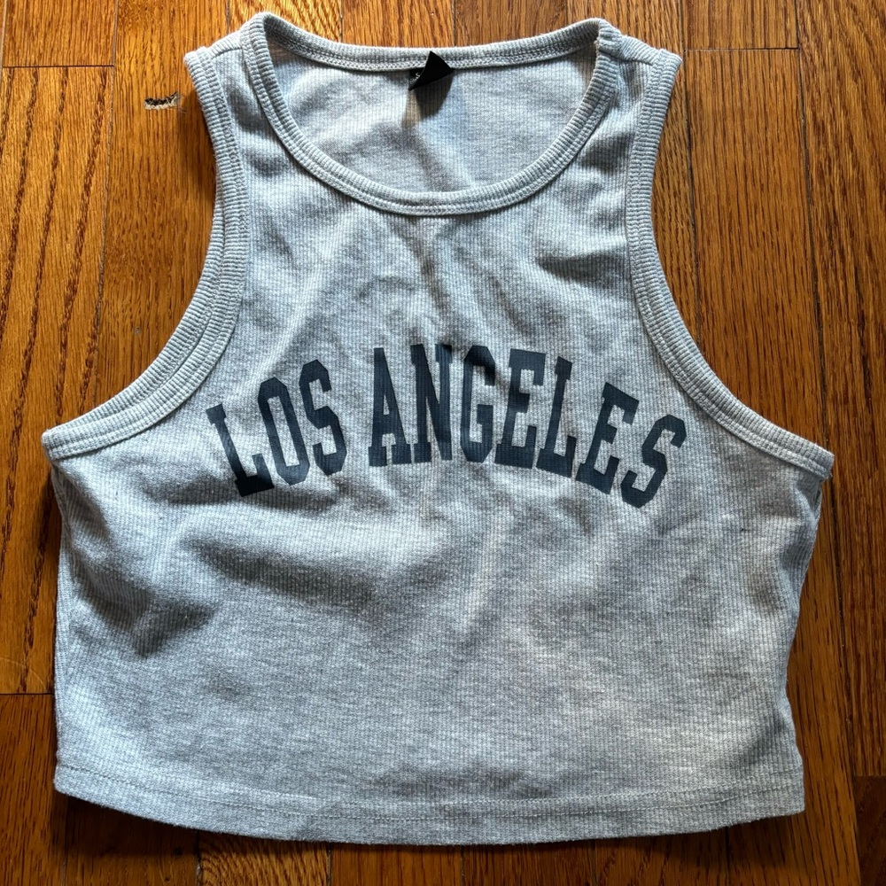 Casual Crop Tank Top